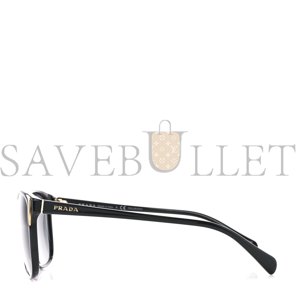 PRADA ACETATE SUNGLASSES SPR 01O BLACK