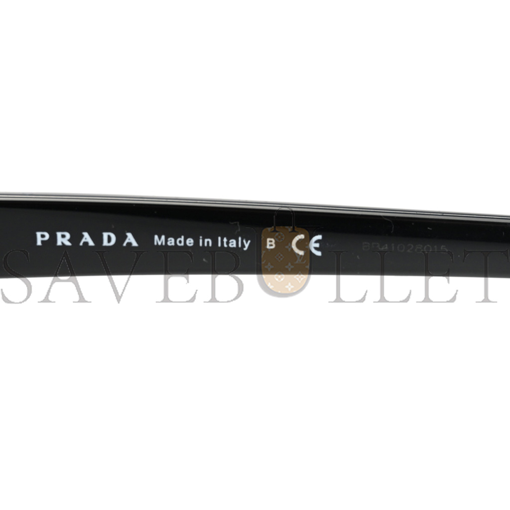 PRADA CAT EYE SUNGLASSES SPR 12V BLACK