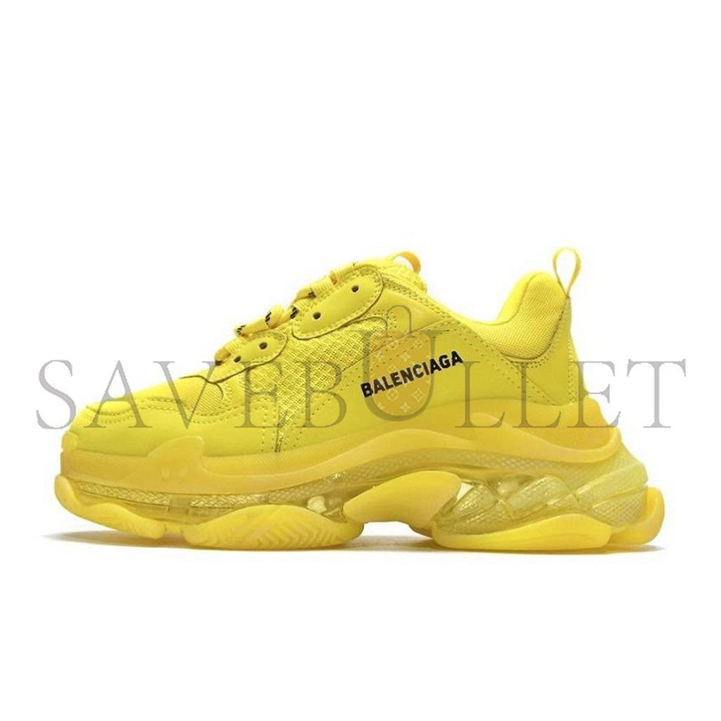 BALENCIAGA TRIPLE S CLEAR SOLE YELLOW 541624W09017500