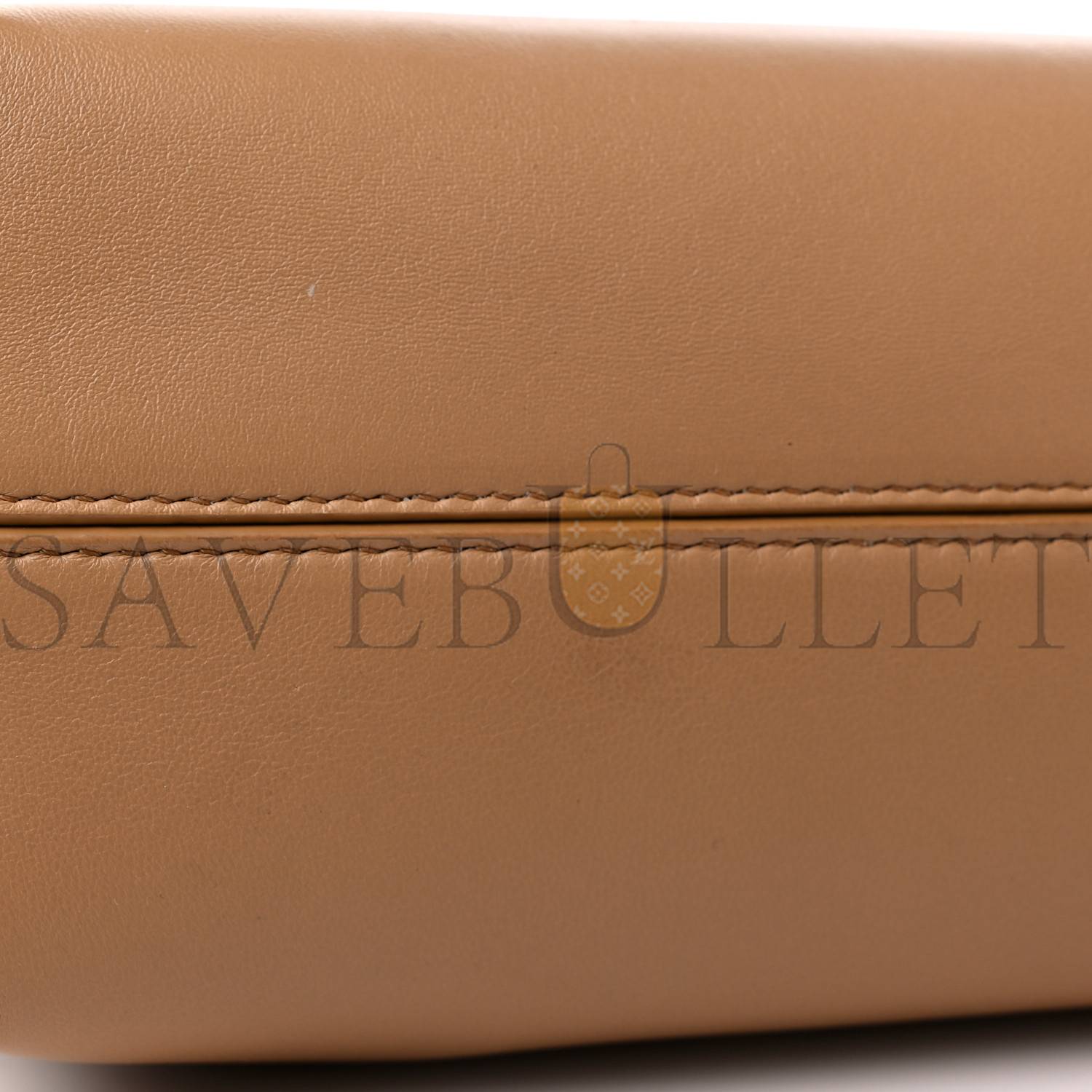 FENDI SHINY NAPPA SMALL FENDI FIRST SAND (26*18*9.5cm)