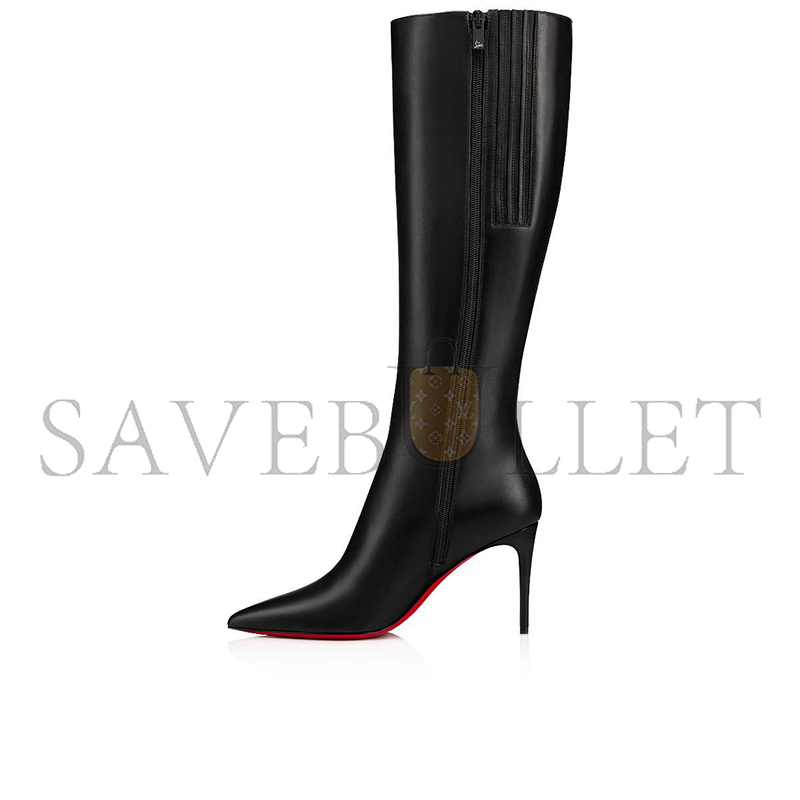 CHRISTIAN LOUBOUTIN KATE BOTTA 85 MM BOOTS-CALF LEATHER-BLACK-WOMEN 3211152BK01