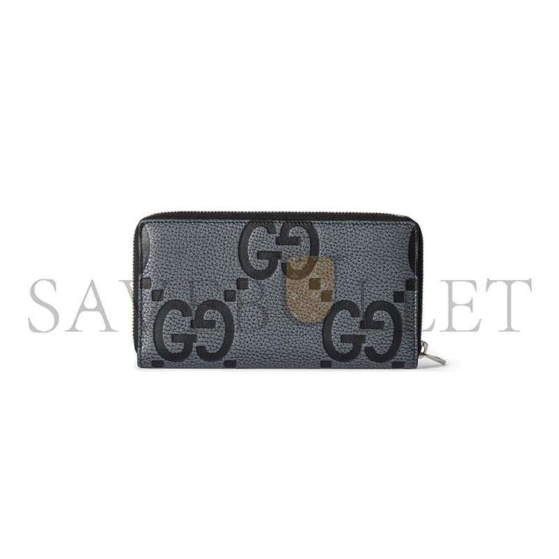 GUCCI JUMBO GG ZIP AROUND WALLET 739484 (19*10.5*2.5cm)