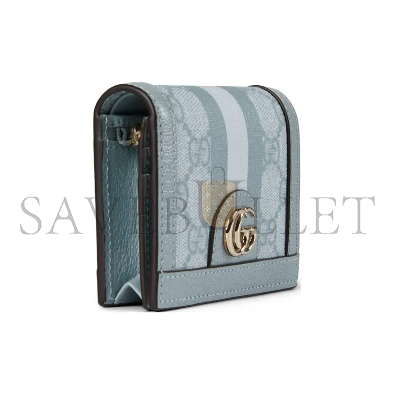 GUCCI OPHIDIA CARD CASE WALLET 523155 (17.5*3cm)