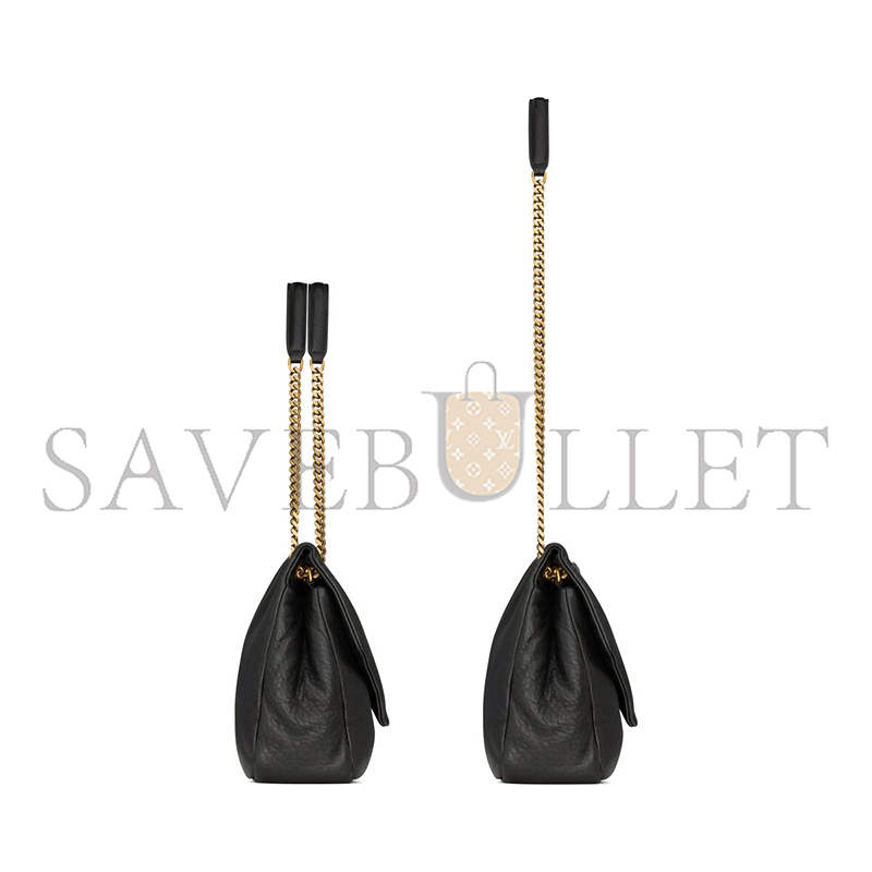 YSL CALYPSO LARGE IN GRAINED LAMBSKIN 777399AACYT1000 (28*22*12cm) YSL CALYPSO LARGE IN GRAINED LAMBSKIN 777399AACYT1000 (28*22*12cm)