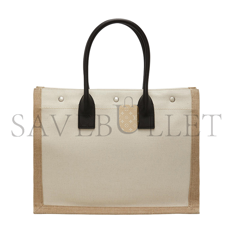 YSL RIVE GAUCHE TOTE IN CANVAS 617481FAABR9054 (39*31*18cm)