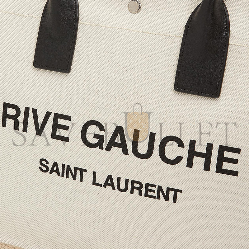 YSL RIVE GAUCHE TOTE IN CANVAS 617481FAABR9054 (39*31*18cm)