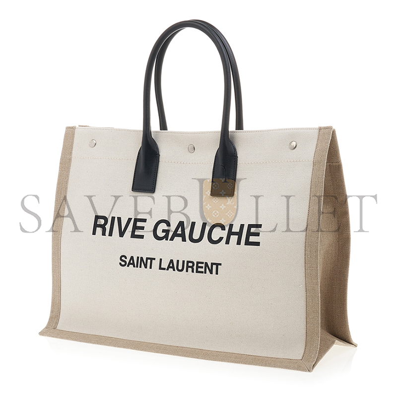 YSL RIVE GAUCHE TOTE IN CANVAS 499290FAABR9054 (48*36*16cm)
