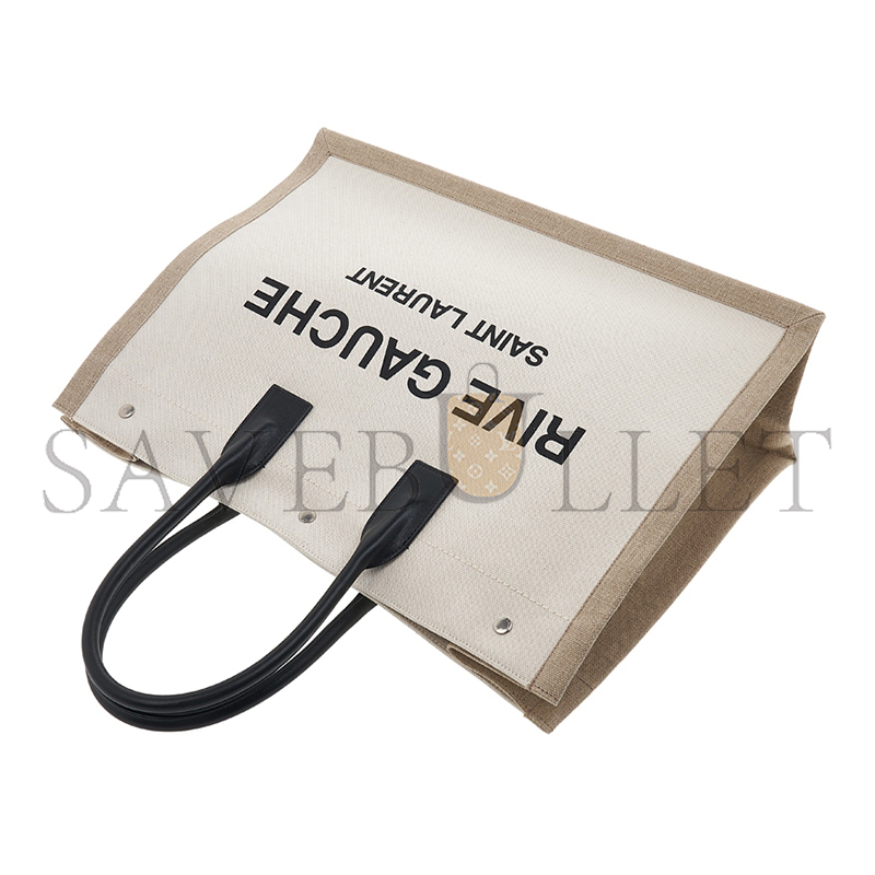YSL RIVE GAUCHE TOTE IN CANVAS 499290FAABR9054 (48*36*16cm)