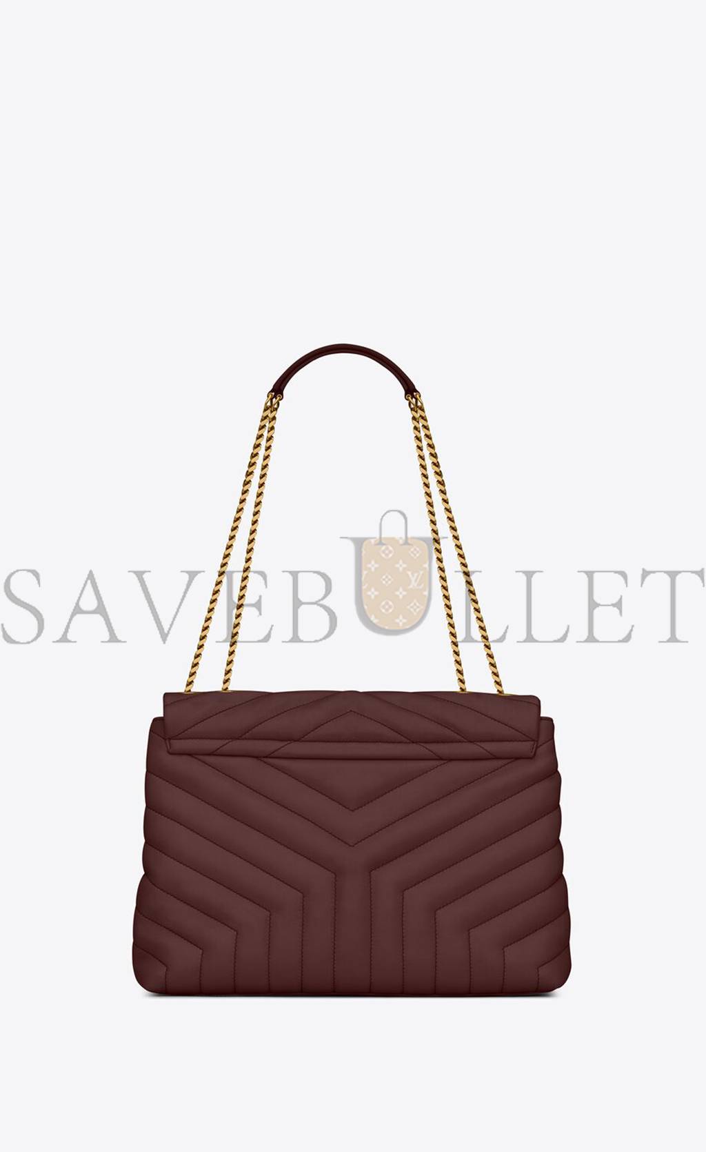 YSL LOULOU MEDIUM CHAIN BAG IN QUILTED LEATHER 574946DV7276475 (32*22*12cm)