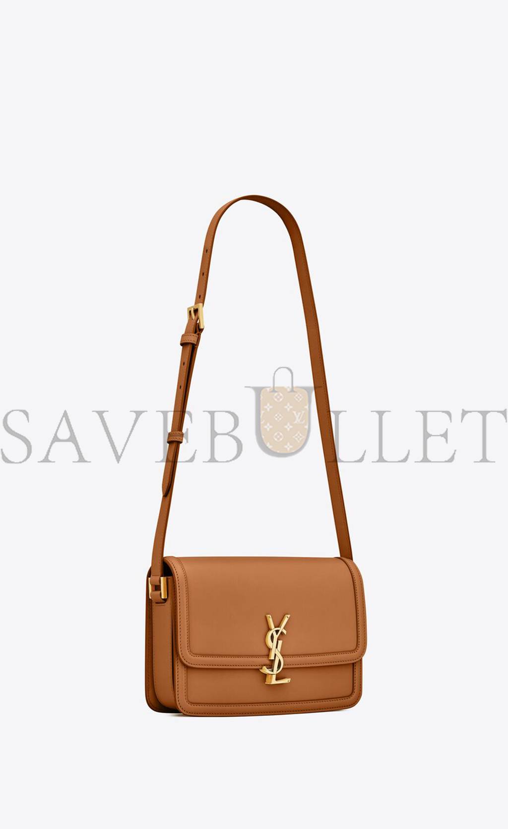 YSL  SOLFERINO MEDIUM SATCHEL IN BOX SAINT LAURENT LEATHER 6343050SX0W7724 (23*16*6cm)